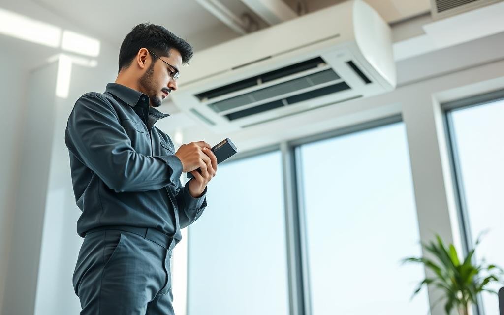 دليل خدمات فني تصليح تكييف للأنظمة المتطورة