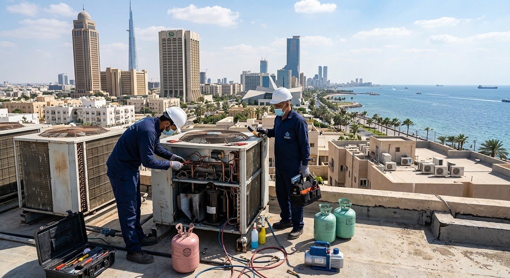 صيانة مكيفات حي الصفا جدة