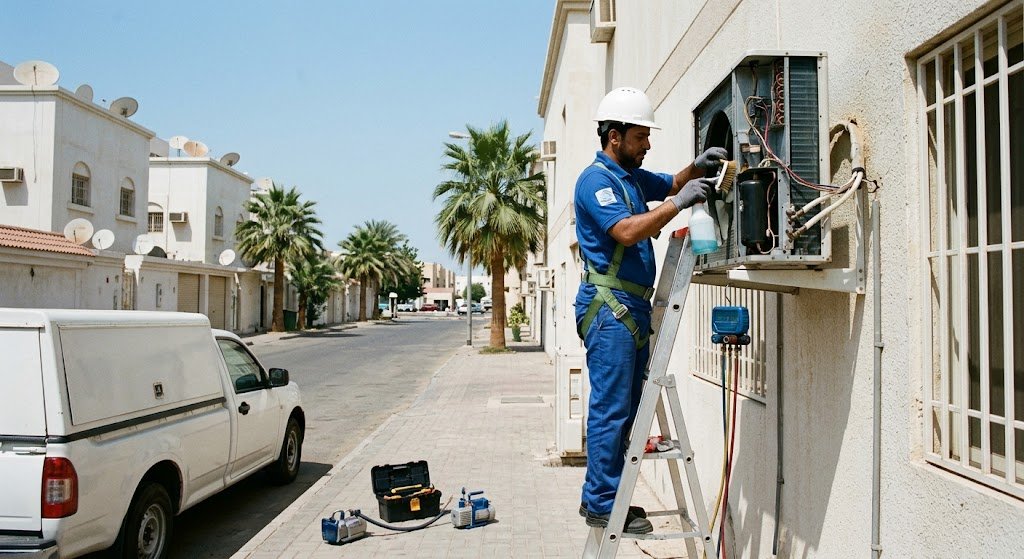 صيانة مكيفات حي الربوة جدة